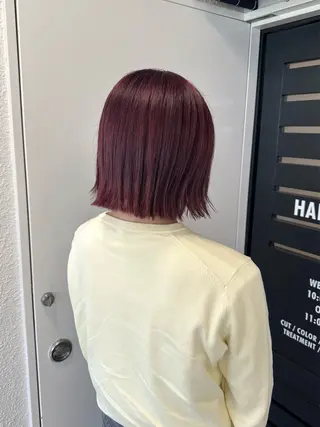 ミディアム カラー ﾚｲﾔｰ/ﾊｲﾄｰﾝ WAKANAのヘアスタイル