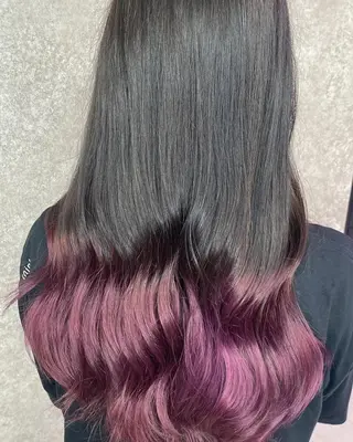 ロング カラー UNDER vr 【アンダーバー】のヘアスタイル