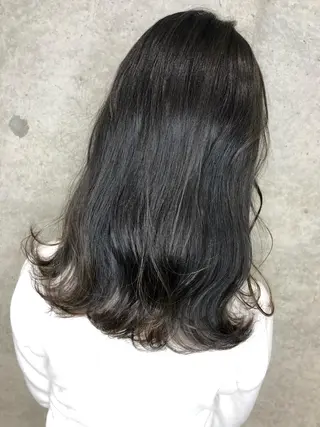 ミディアム カラー LA KING GINZA TOKYO所属・🧡ショートの達人 🧡SHOのヘアスタイル