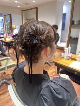 ヘアアレンジ 🌈🌸あおき みちる🌟💗のヘアスタイル