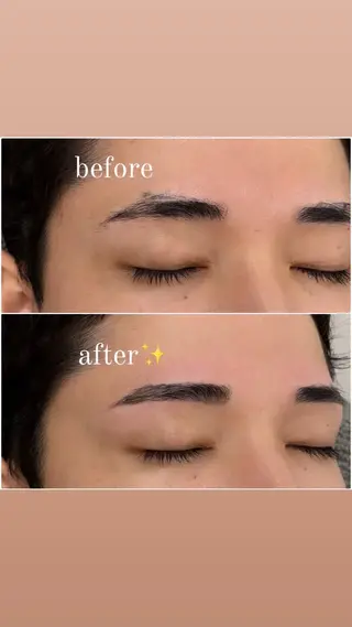 アイブロウ 眉毛サロンEAGLE自由が丘店所属・YUTO ✨️ EAGLE自由が丘店の眉毛・アイブロウイメージ