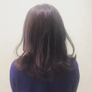 セミロング カラー パーマ NICORA.   hair+eye所属・吉河 克則のヘアスタイル