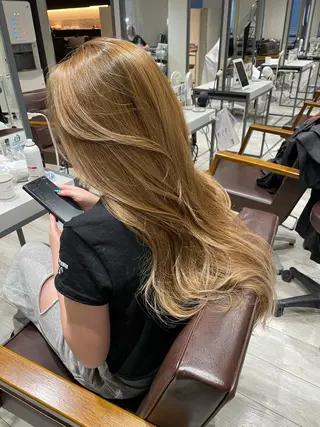 ロング Hair mission【ヘアーミッション】心斎橋所属・エクステ／レイヤー 落合/心斎橋のヘアスタイル