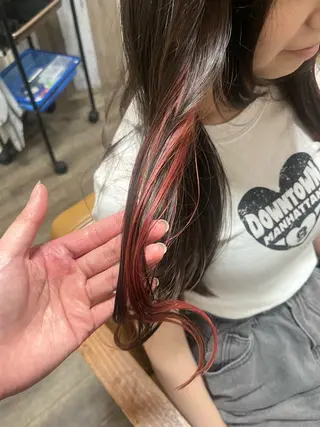 カラー 杉野 まみのヘアスタイル