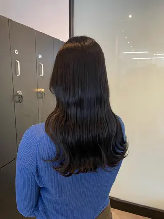 ロング 🧋ミルクティーカラ ー🧋特化小林拓登のヘアスタイル