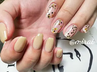 ネイル 💜ワンホンネイル ナインカラット💎のネイルデザイン