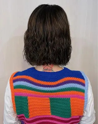 パーマ SALOWIN新宿三丁目frente所属・髪質改善/艶カラー MISATOのヘアスタイル