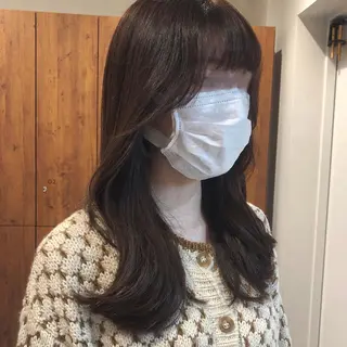 ロング 韓国ヘア 🇰🇷 RUKA 🩵🤍のヘアスタイル