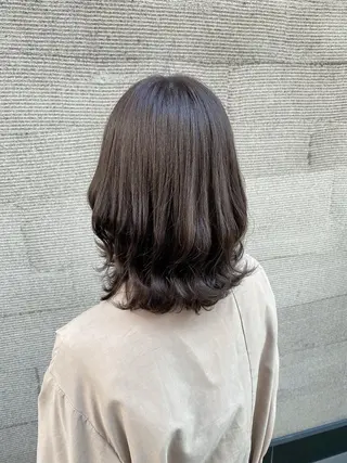 ミディアム カラー 女性が憧れる ショート/角田愛和のヘアスタイル