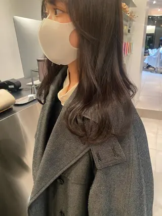 セミロング カラー riria/ボブ /ブラウンカラー🎀のヘアスタイル