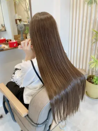 ロング mu-kicii 三鷹店所属・撮影モデル募集中☆ オグリヤスエのヘアスタイル