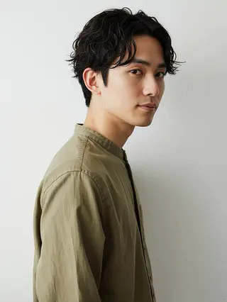 パーマ メンズ 村田 淳のヘアスタイル