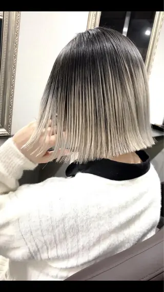 ミディアム カラー Selenehair 三条本店のヘアスタイル