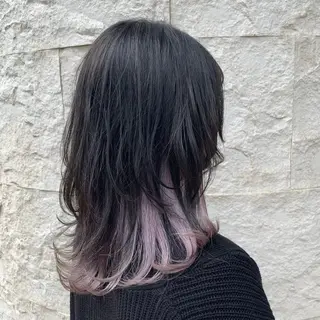 ミディアム カラー 大田黒 零生のヘアスタイル