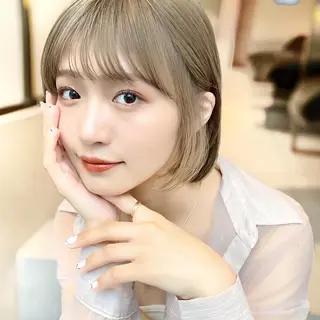 ショート カラー レイヤー専門家 ダブルカラー修のヘアスタイル