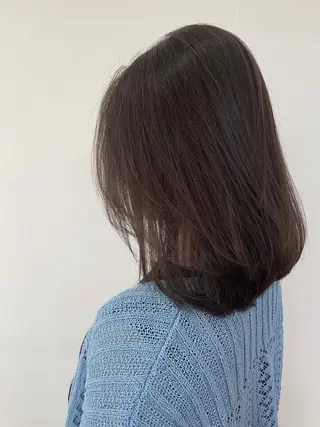 ミディアム 三浦 瑠璃のヘアスタイル