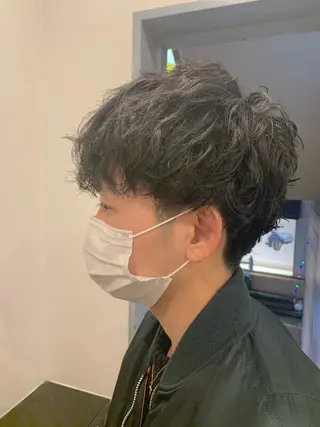 パーマ メンズ 髪質改善period.所属・いしかわまい🎀 髪質改善特価サロンのヘアスタイル