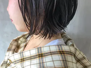 ショート カラー ヘアアレンジ stylist/蛯谷 珠里のヘアスタイル