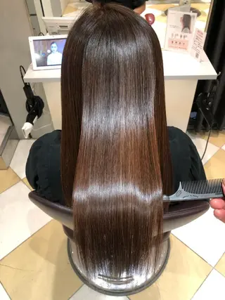 セミロング 國分 利成のヘアスタイル