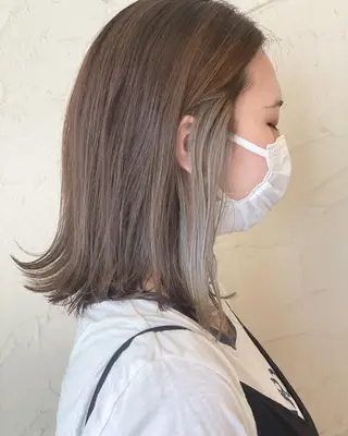 ミディアム カラー Ichimura yurieのヘアスタイル