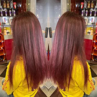 ロング カラー 👑派手髪/カット 👑ANRYのヘアスタイル