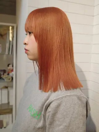 カラー airi໒꒱·゚ /デザインカラーのヘアスタイル