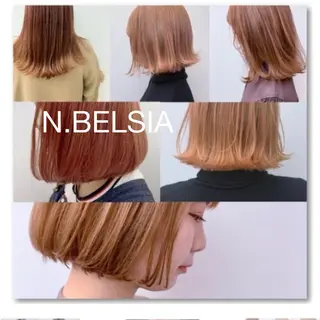 ショート カラー パーマ ヘアアレンジ メンズ キッズ ネイル マツエク・マツパ times salon名駅所属・久木原 ゆりのヘアスタイル