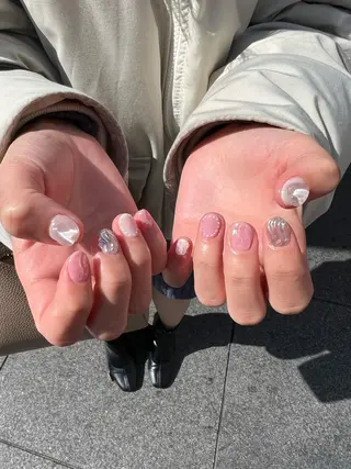 ネイル 個性派／中韓ネイル SAKURAのネイルデザイン