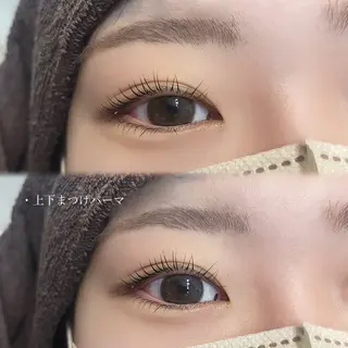 マツエク・マツパ 梅田 op_l  / まつパ  アイブロウのマツエク・マツパデザイン