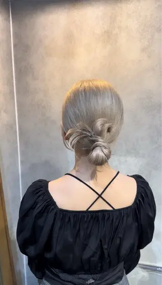 ヘアアレンジ 💖大人韓国ヘア💖 韓国艶カラー【銀座】のヘアスタイル