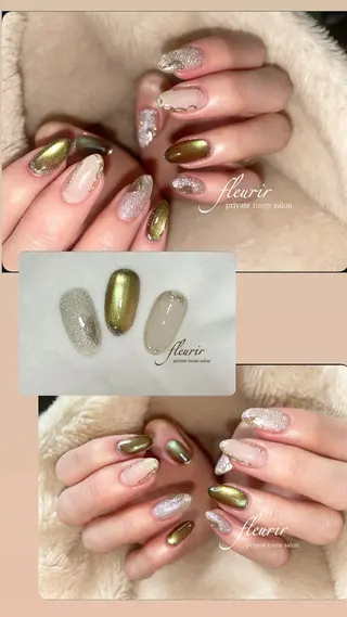 ネイル フルリール 【プライベートサロンのネイルデザイン