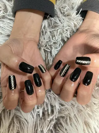 ミディアム ネイル ✴︎ Delightのネイルデザイン