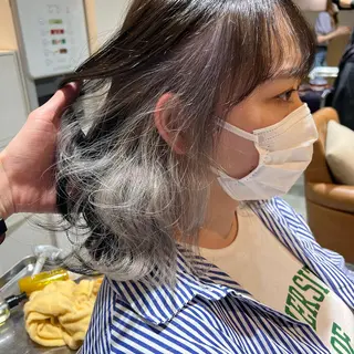 ミディアム 中島 直哉のヘアスタイル