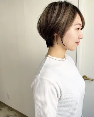 ショート ショート&ボブ井上 菜樹のヘアスタイル