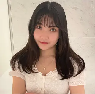 ミディアム カラー Kiitos by Garland所属・RIO🎀/ガーリー /カラーモデル募集のヘアスタイル