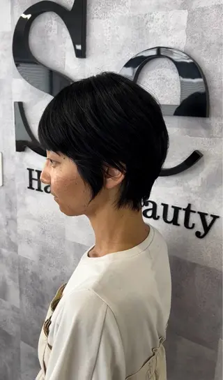 ショート レイヤーカット ✨藤原のヘアスタイル