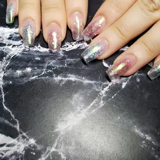 ミディアム ネイル クロキ 。のネイルデザイン