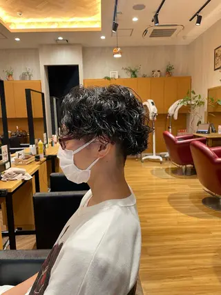 パーマ メンズ WE RULE 札幌店 【ウィールール 札幌店】所属・✨️大人ショート 髙橋朋花のヘアスタイル