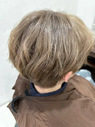 ショート カラー メンズ 🐟細屋 彩優音🐟のヘアスタイル