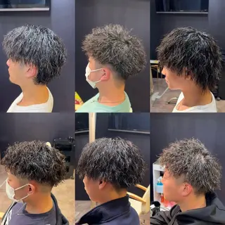 メンズ 舘野涼太 /ダブル カラー/髪質改善のヘアスタイル