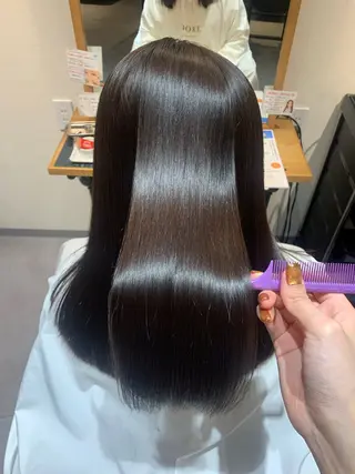 ミディアム パーマ Dears 香芝店所属・関 優希のヘアスタイル