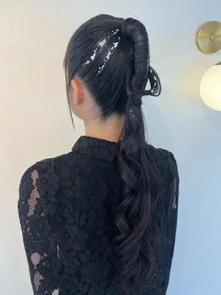 ヘアアレンジ 大人可愛いヘアメイク 💋🧚‍♀️しずかのヘアスタイル