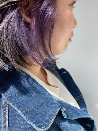 ショート カラー tonari 梅田、中崎町のヘアスタイル