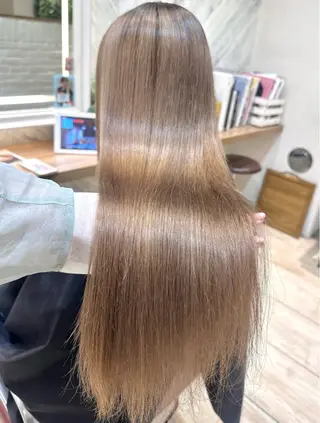 ロング 横浜🎀ツヤカラー/ 髪質改善/みさき🐱のヘアスタイル