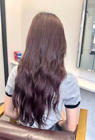 ロング ユイ 別府ですのヘアスタイル