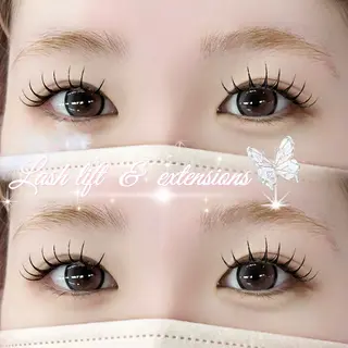 マツエク・マツパ 🦋re-born AOI🦋のマツエク・マツパデザイン