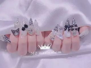 ネイル 長さだし専門店 M2　rikaのネイルデザイン