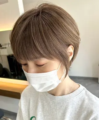 ショート カラー 🌟ショートヘア特化 清水力也🌟のヘアスタイル
