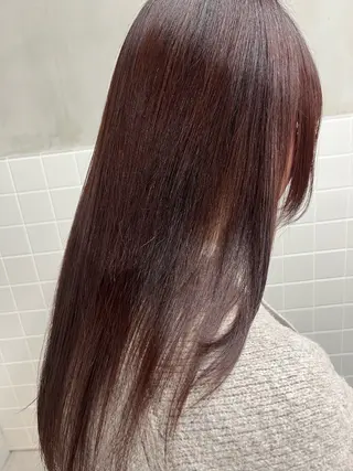 ロング カラー anon Loemのヘアスタイル
