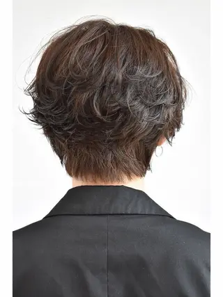 パーマ メンズ 森山 陽菜のヘアスタイル